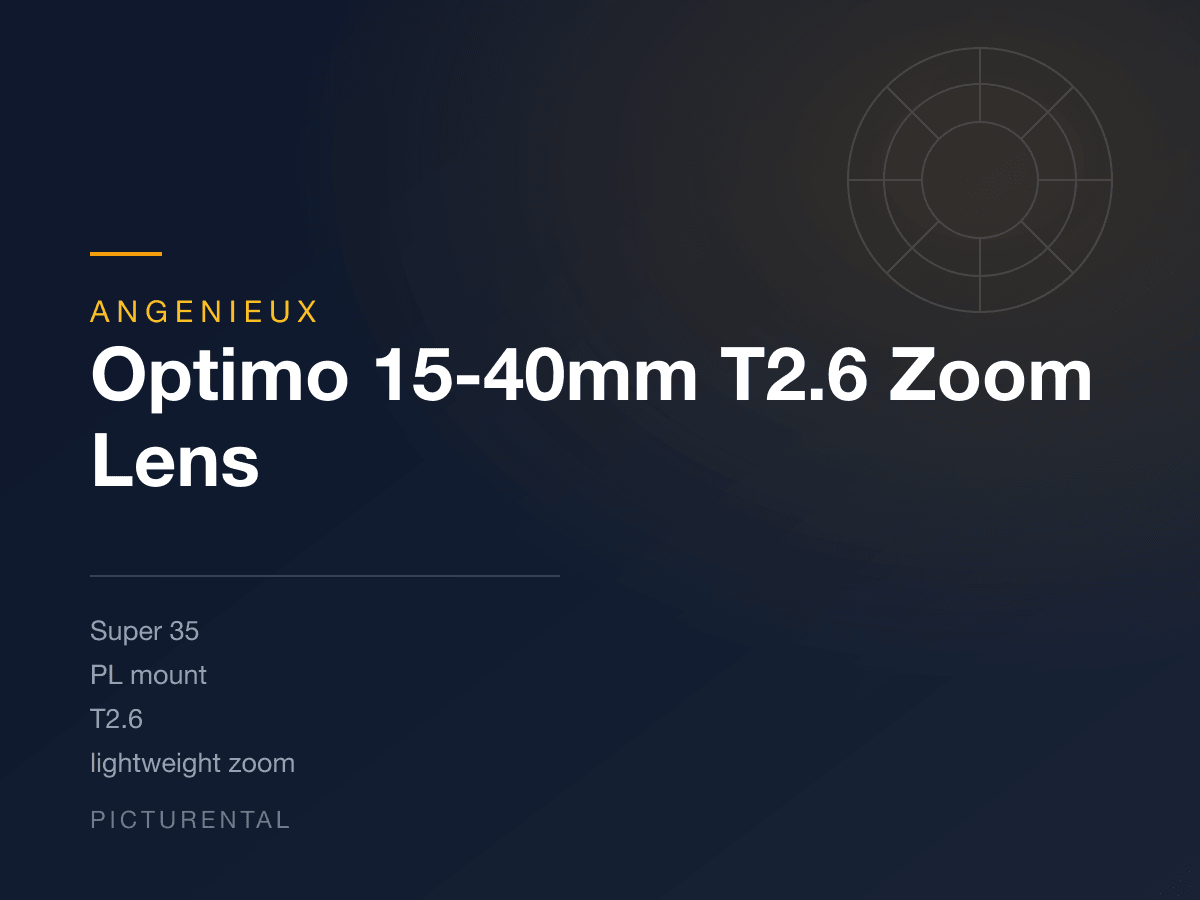 Angenieux Optimo 15-40mm T2.6 Zoom Lens