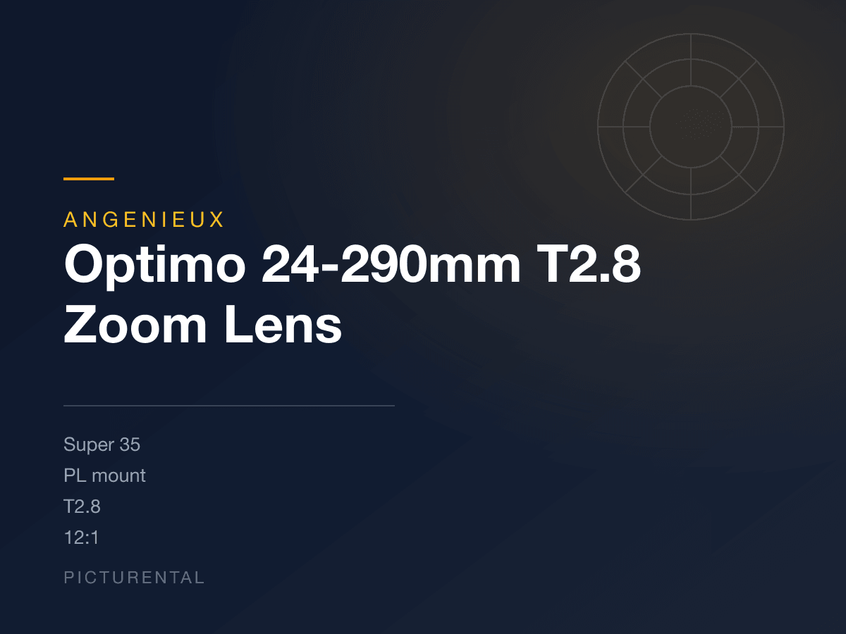 Angenieux Optimo 24-290mm T2.8 Zoom Lens
