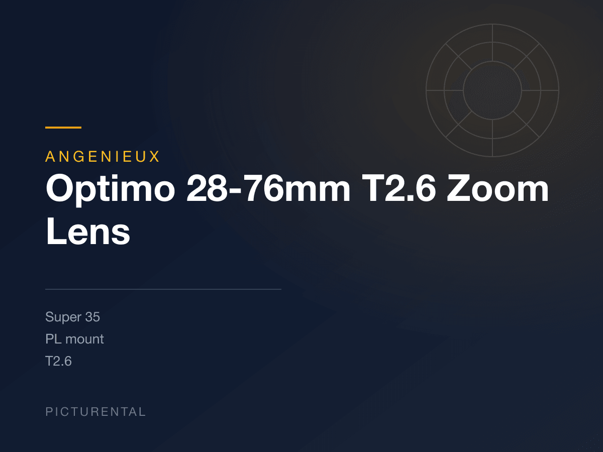 Angenieux Optimo 28-76mm T2.6 Zoom Lens