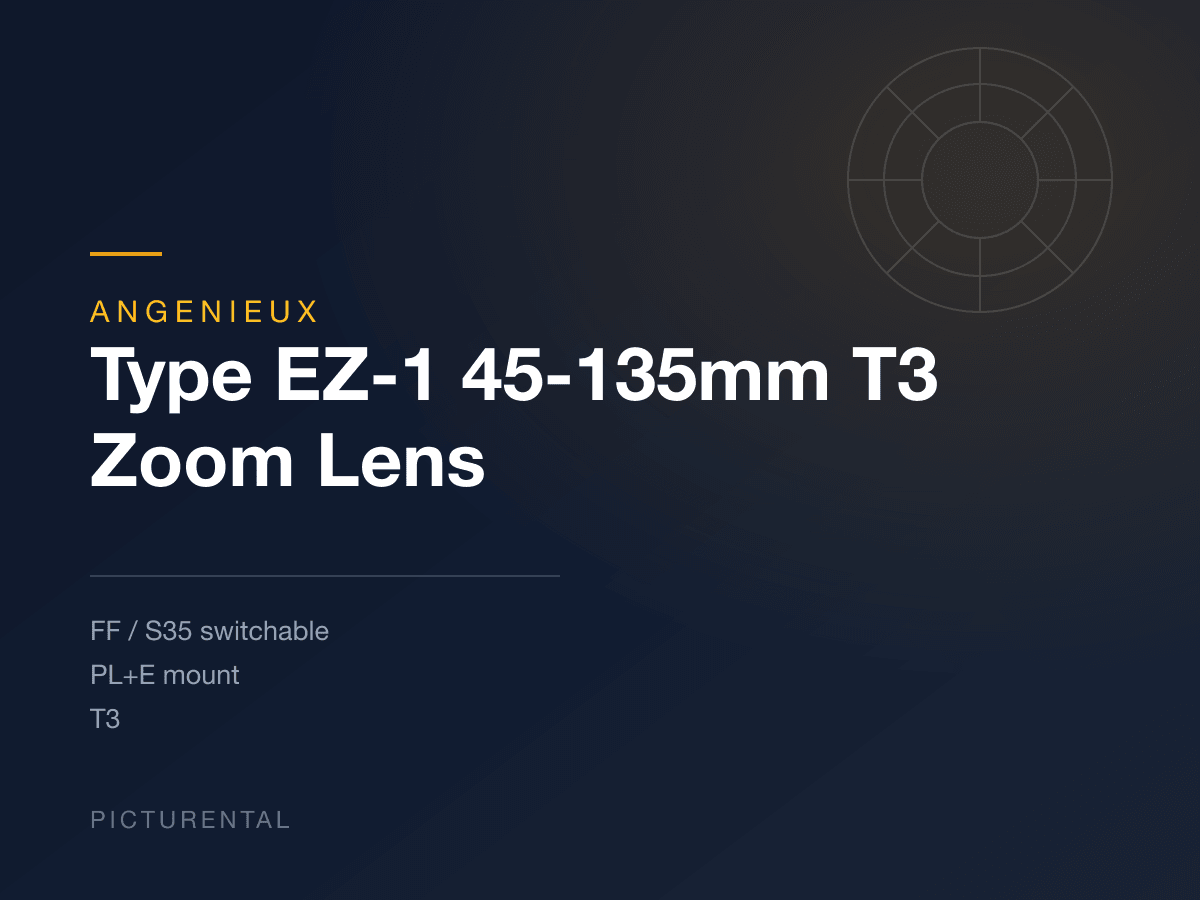 Angenieux Type EZ-1 45-135mm T3 Zoom Lens