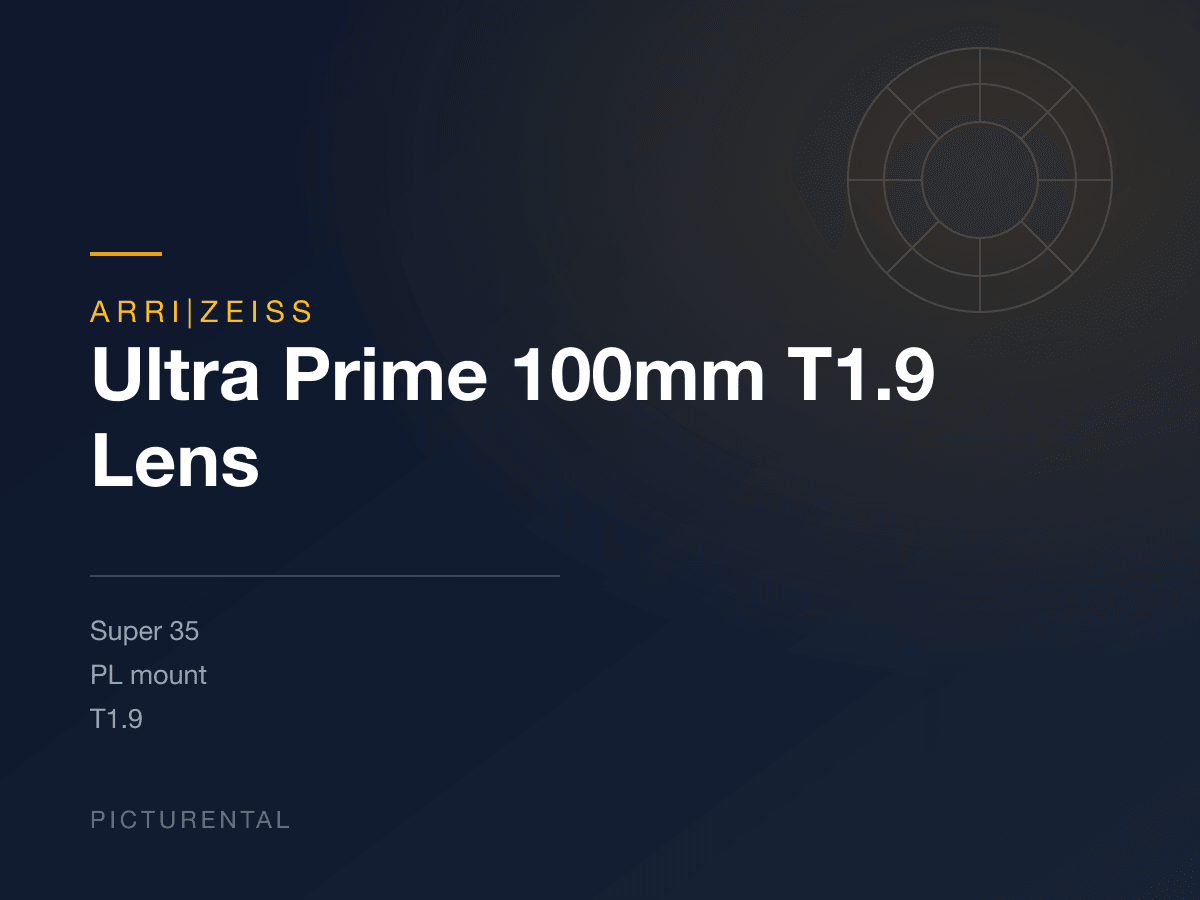 ARRI|Zeiss Ultra Prime 100mm T1.9 Lens