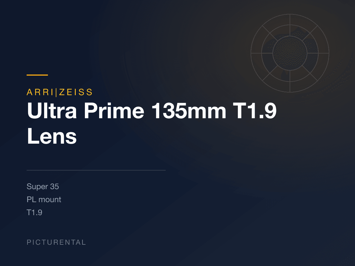 ARRI|Zeiss Ultra Prime 135mm T1.9 Lens