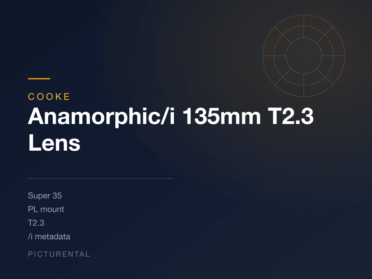 Cooke Anamorphic/i 135mm T2.3 Lens