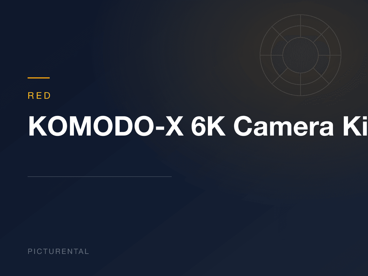 RED KOMODO-X 6K Camera Kit