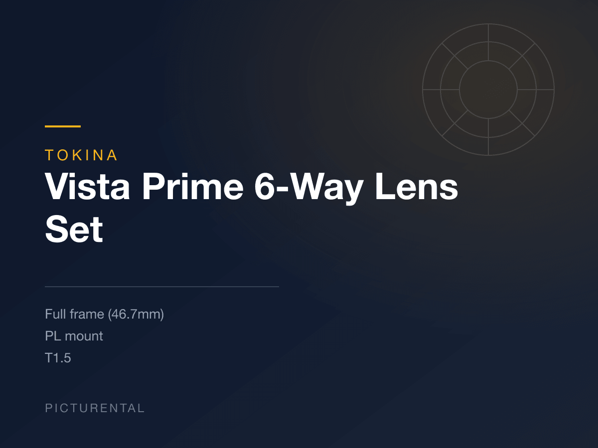 Tokina Vista Prime 6-Way Lens Set