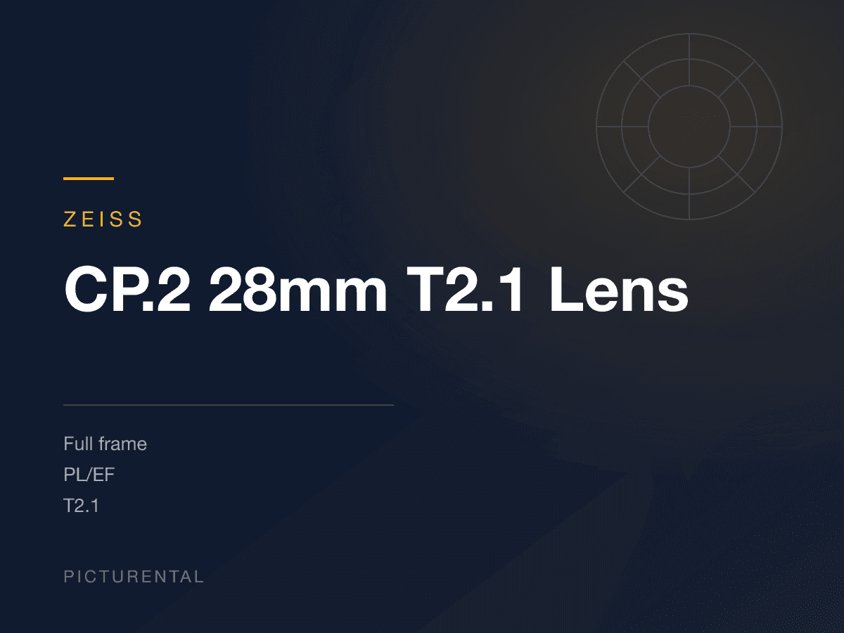 Zeiss CP.2 28mm T2.1 Lens
